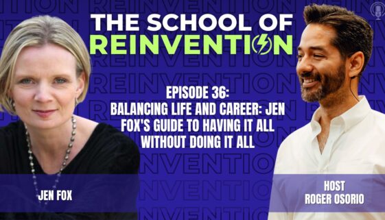 Balancing life and career interview between Roger Osorio and Jen Fox